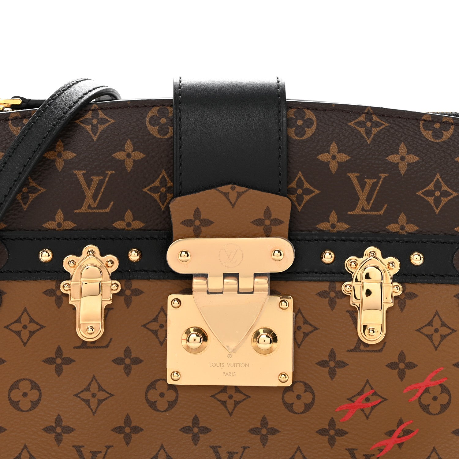 Louis Vuitton Reverse Monogram Trunk Clutch 7 of 12