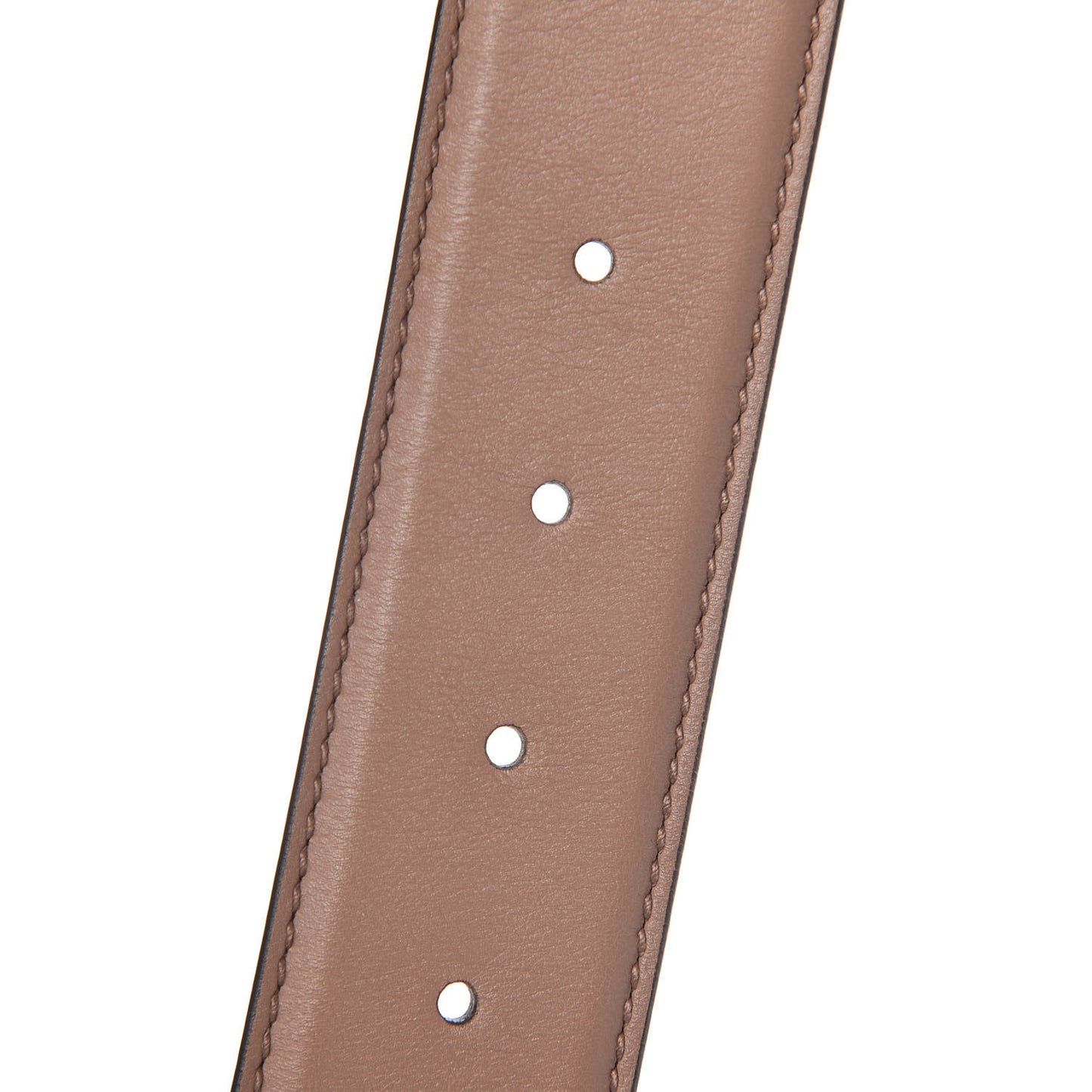 Calfskin G Belt 80 32 Rose Beige