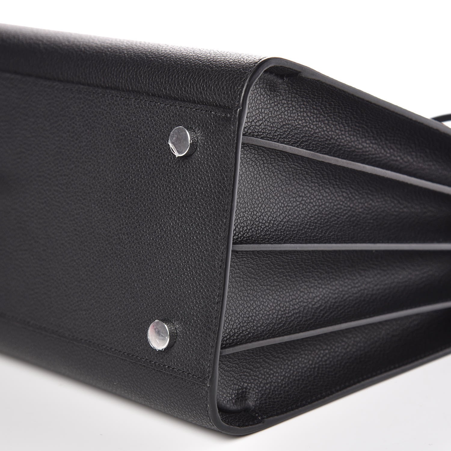 Saint Laurent Grained Calfskin Small Sac De Jour Black 10 of 10