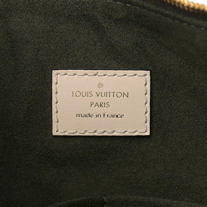 Louis Vuitton Damier Ebene Calfskin Maida Khaki 10 of 11