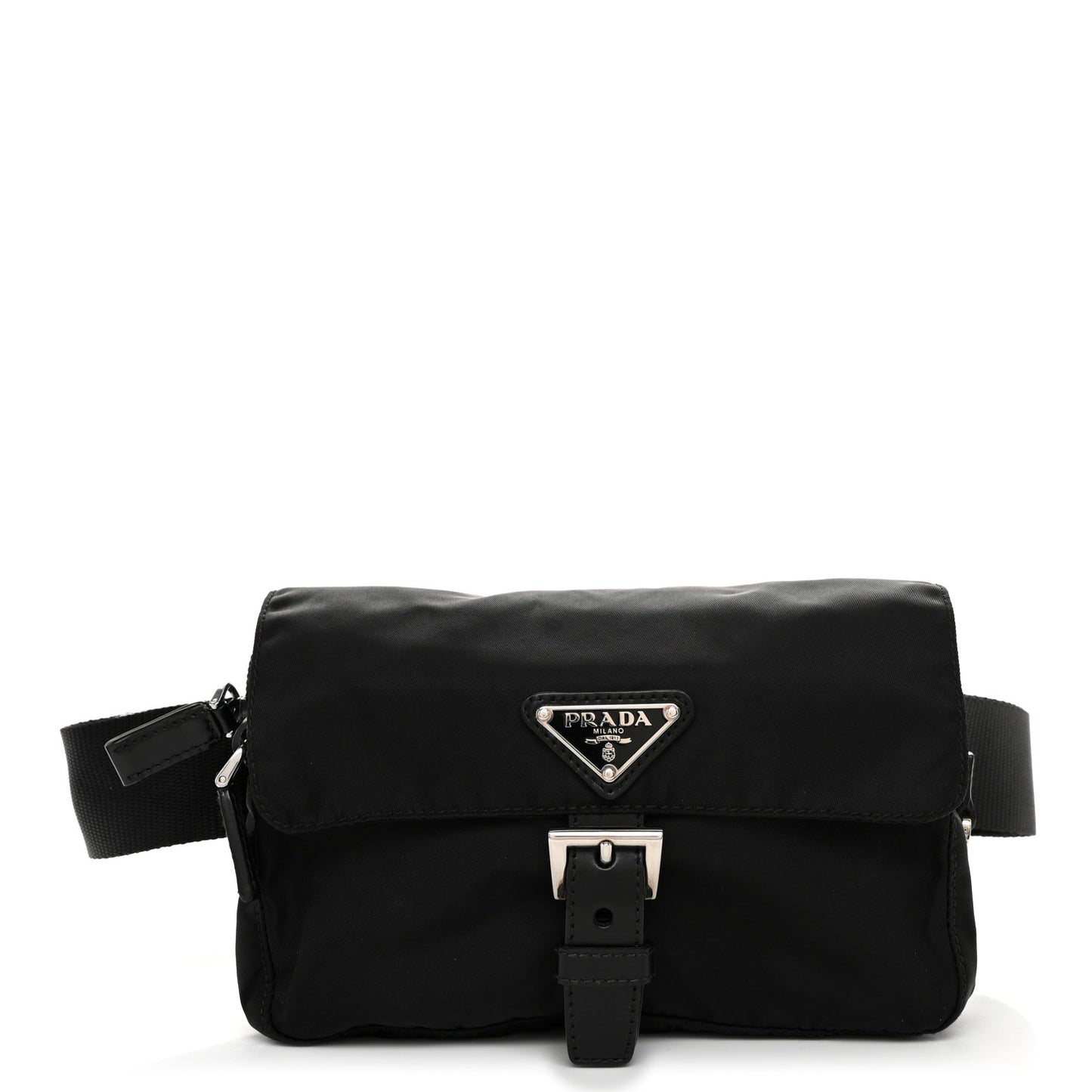 Tessuto Nylon Belt Bag Black
