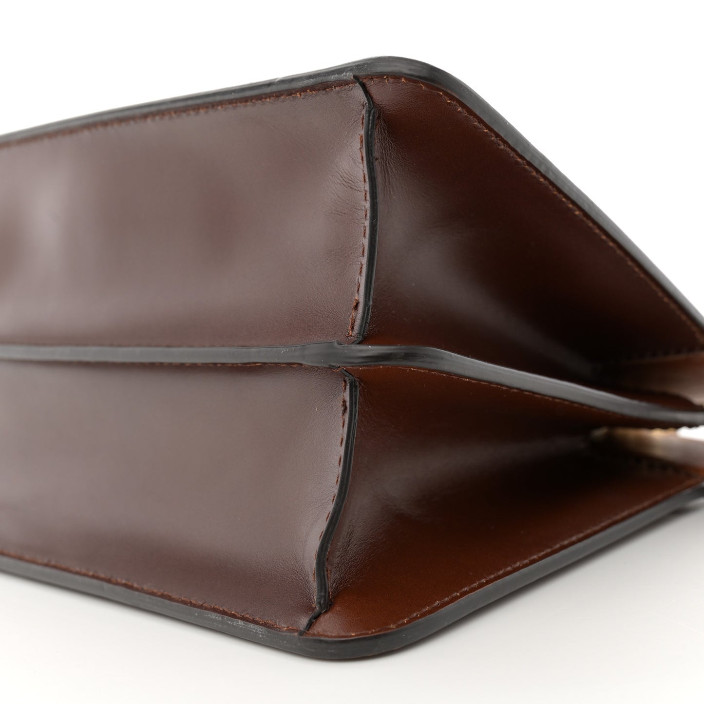 Vitello King Tamponato Medium Peekaboo I SEE U East West Satchel Cuoio