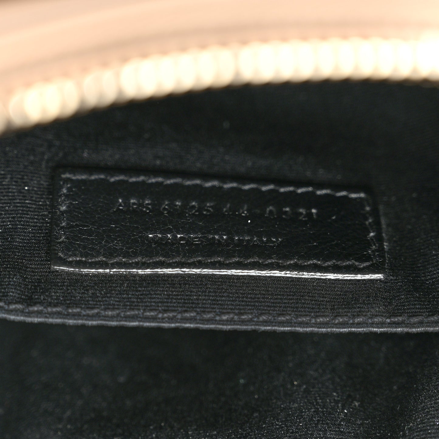 Calfskin Matelasse Monogram Lou Camera Bag Dark Beige