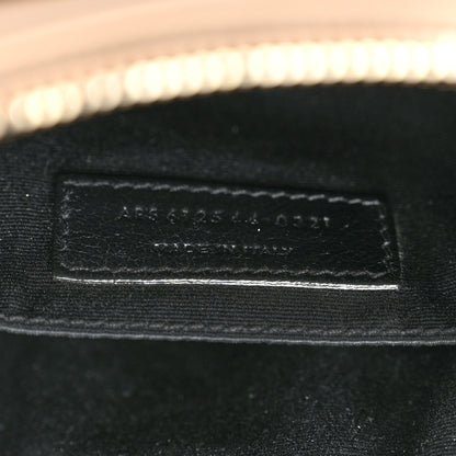 Saint Laurent Calfskin Matelasse Monogram Lou Camera Bag Dark Beige 7 of 13