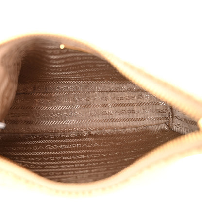 Prada Yarn Raffia Effect Crochet Re-Edition 2005 Shoulder Bag Naturale 5 of 11