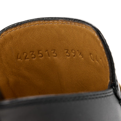 Gucci Calfskin Womens Princetown Slippers 39.5 Black 8 of 8