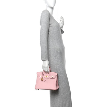 Hermes Swift Birkin 25 Rose Sakura 2 of 11