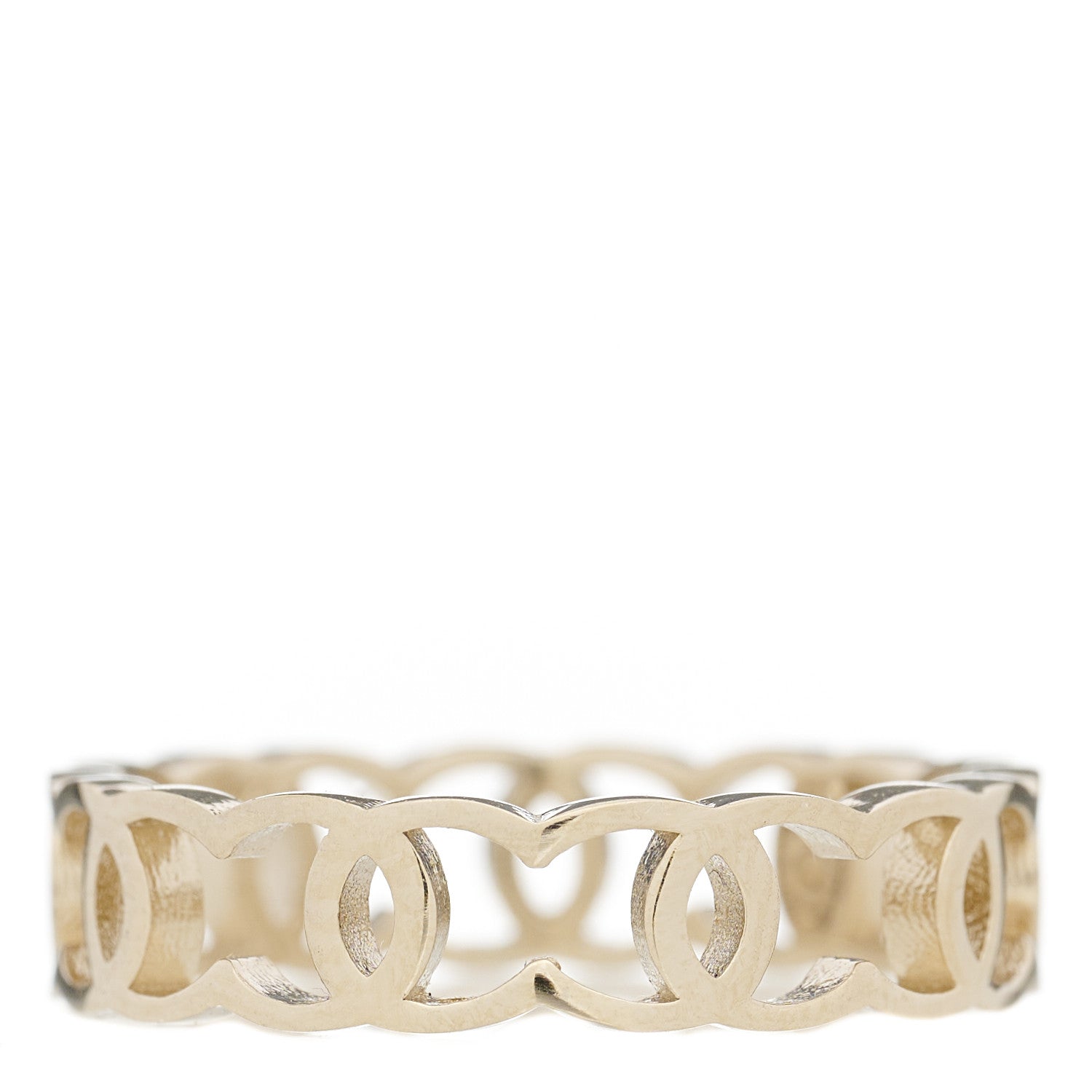 Chanel Metal CC Ring 6 52 Gold 1 of 10