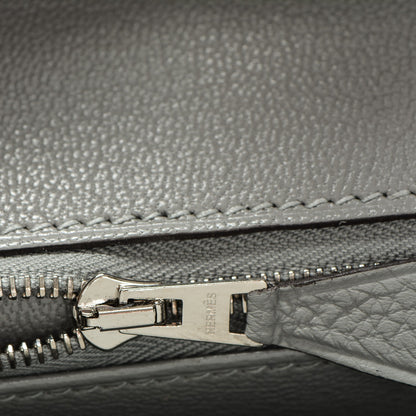 Hermes Togo Birkin 30 Gris Mouette 21 of 24