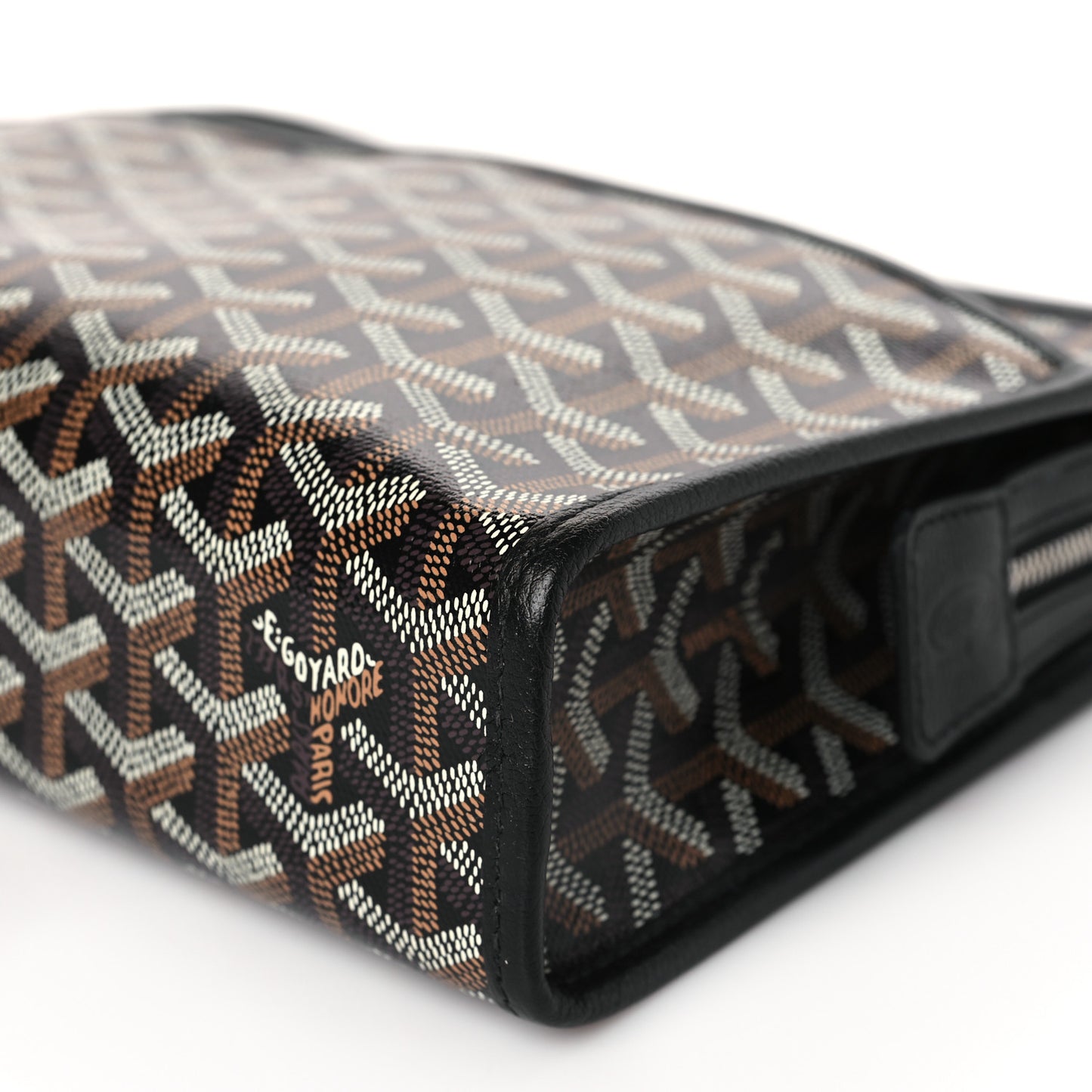 Goyardine Jouvence MM Toiletry Pouch Black