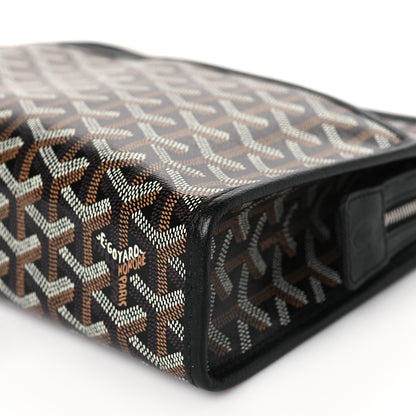 Goyard Goyardine Jouvence MM Toiletry Pouch Black 7 of 7