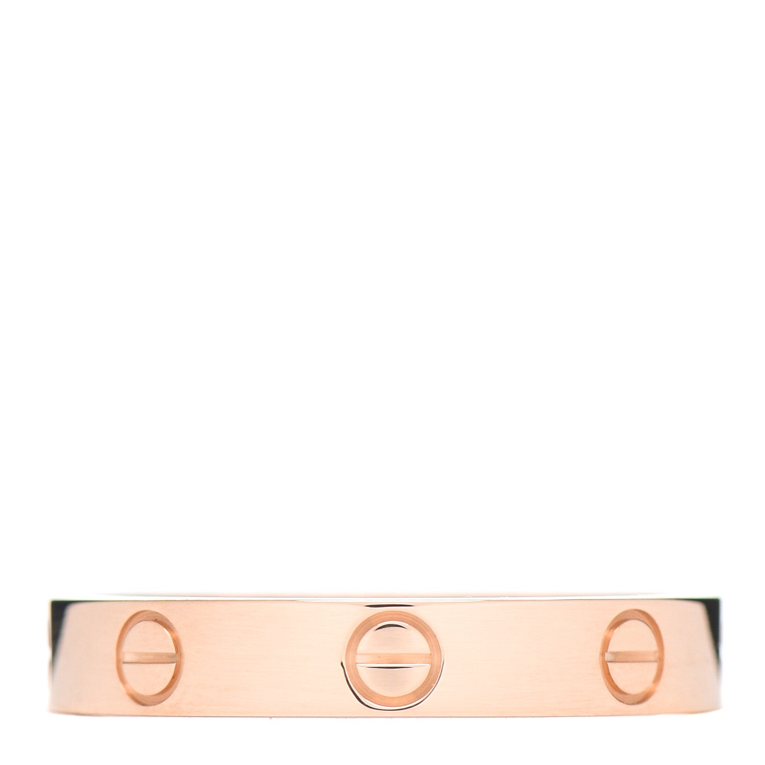 Cartier 18K Pink Gold 3.5mm LOVE Wedding Band Ring 59 8.75 1 of 5