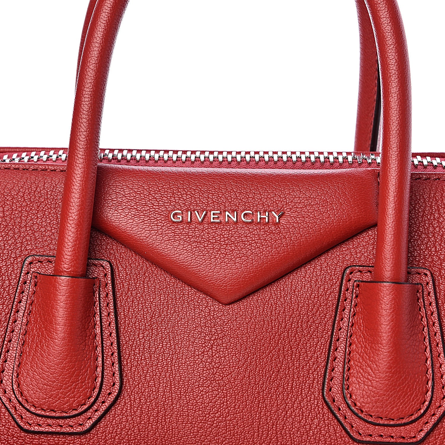 Givenchy Sugar Goatskin Small Antigona Bright Red 10 of 10