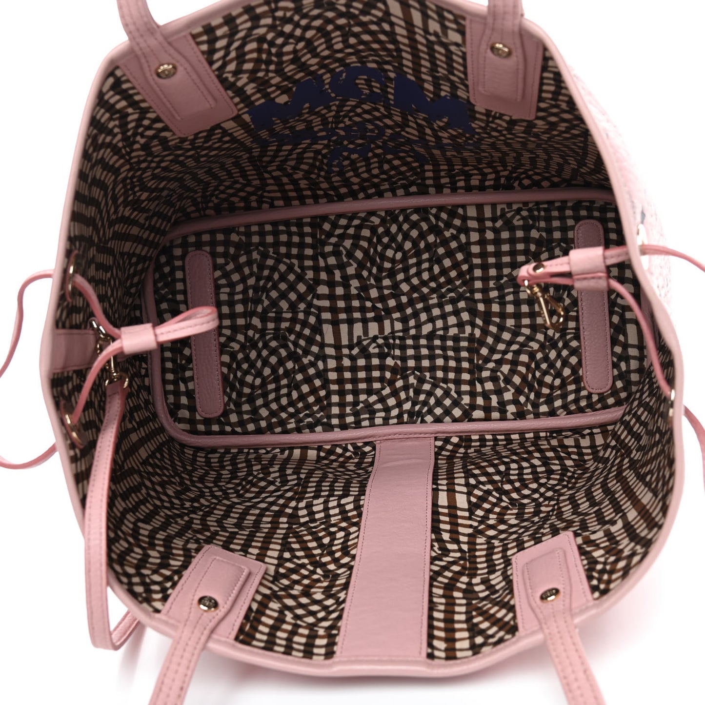 Visetos Medium Liz Reversible Shopper Tote Pink