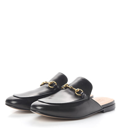 Gucci Calfskin Mens Princetown Slippers 8 Black 3 of 8