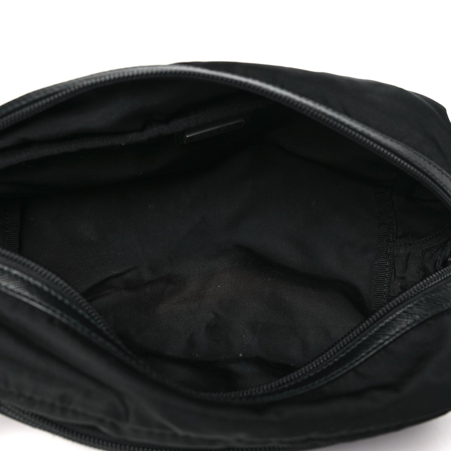 Nylon Vela Cosmetic Pouch Black