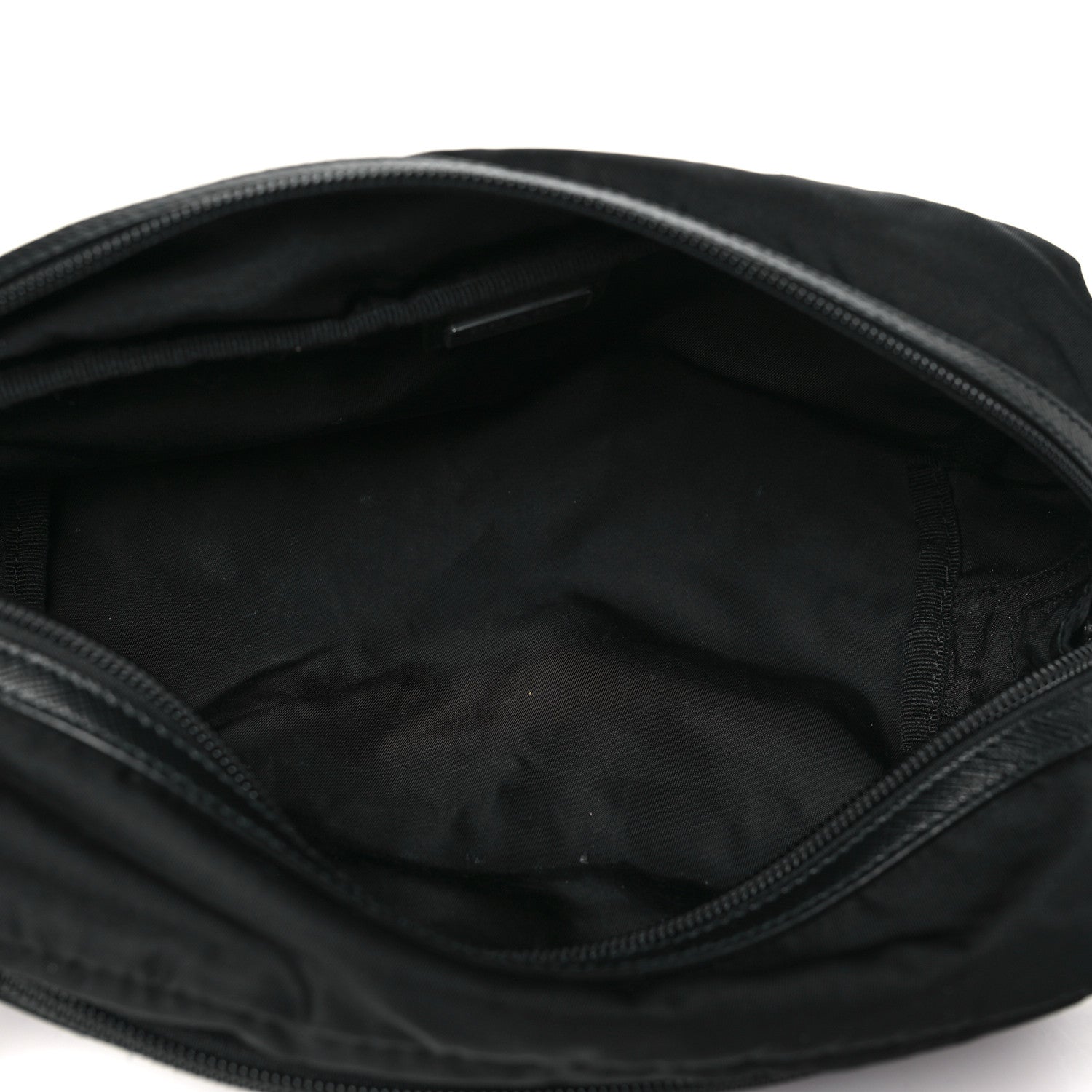 Prada Nylon Vela Cosmetic Pouch Black 5 of 9