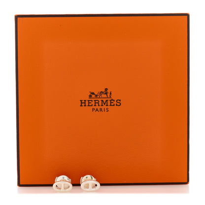 Hermes Sterling Silver TPM Farandole Earrings 5 of 5