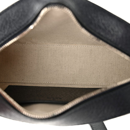 Gucci GG Supreme Monogram Textured Dollar Calfskin Web Small Ophidia Camera Bag Beige Blue 5 of 12
