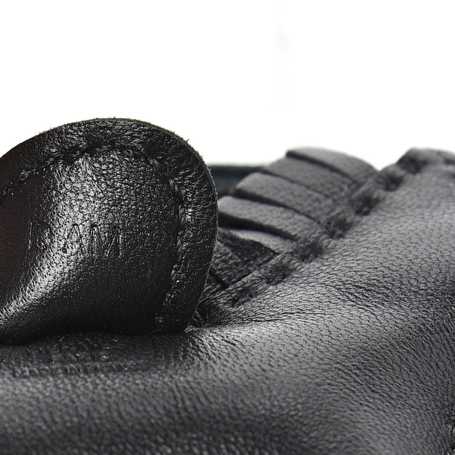 Hermes Milo Lambskin Grigri Rodeo Horse Bag Charm PM So Black 4 of 5