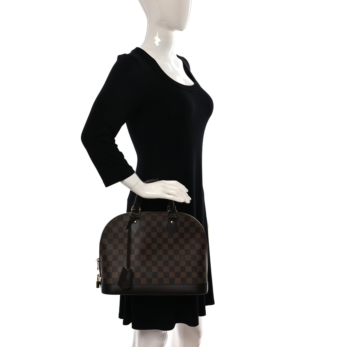 Damier Ebene Alma PM
