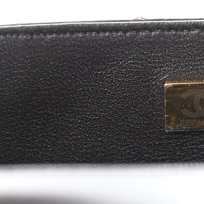 Chanel Lambskin Quilted Mini Rectangular Flap Dark Brown 7 of 11
