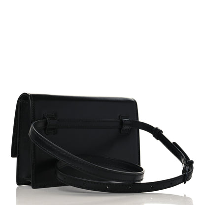 Balenciaga Shiny Box Calfskin Monochrome XS Sharp Belt Bag Black 3 of 11