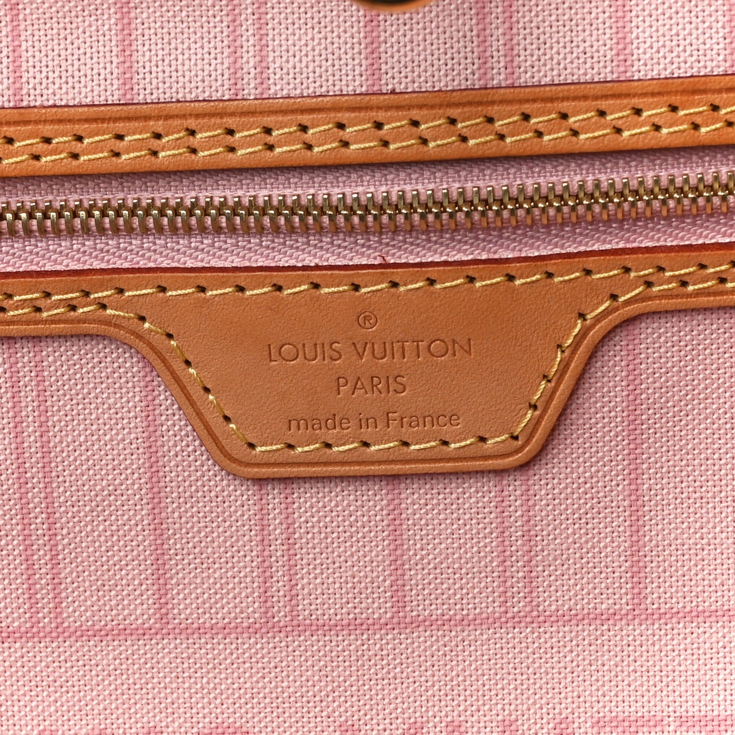 Damier Azur Neo Neverfull MM Rose Ballerine