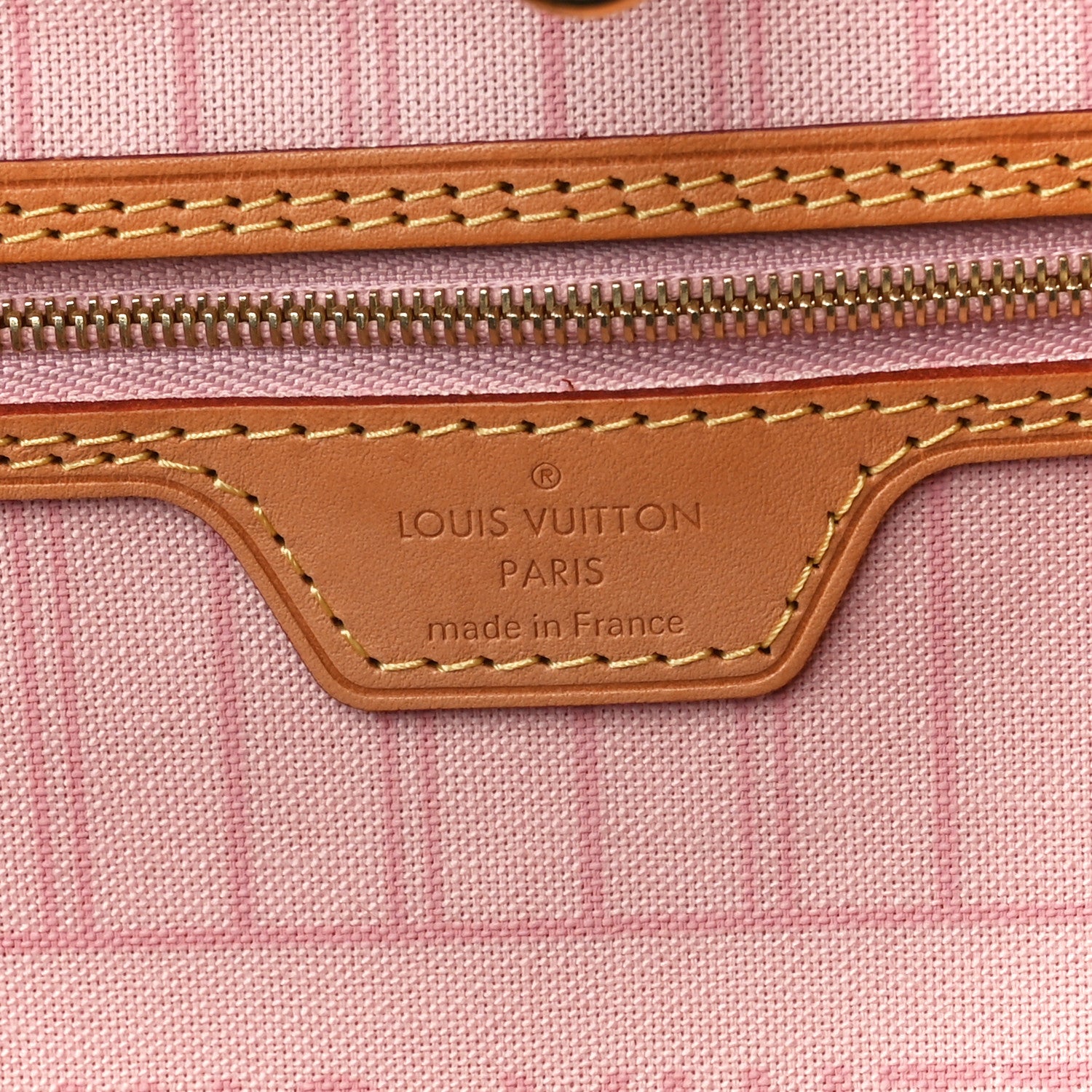 Louis Vuitton Damier Azur Neo Neverfull MM Rose Ballerine 8 of 13