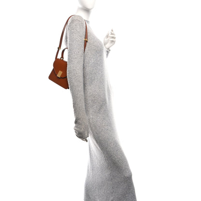 Lanvin Calfskin Concerto Mini Top Handle Bag Tan 2 of 9