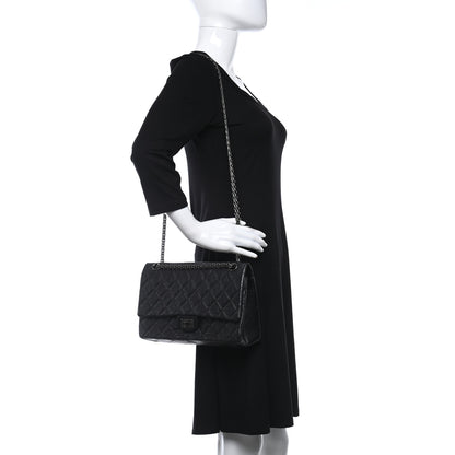 Chanel Aged Calfskin Quilted 2.55 Reissue 226 Flap Black 2 of 12