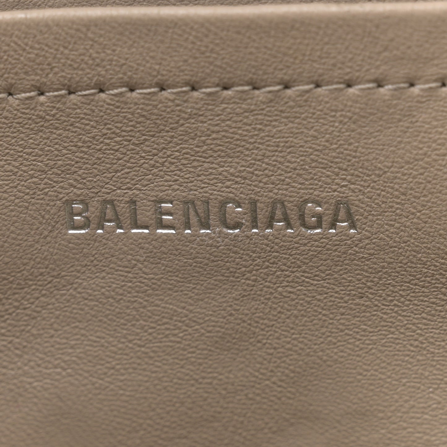Nylon Lambskin Woven Small Ibiza Basket Kaki