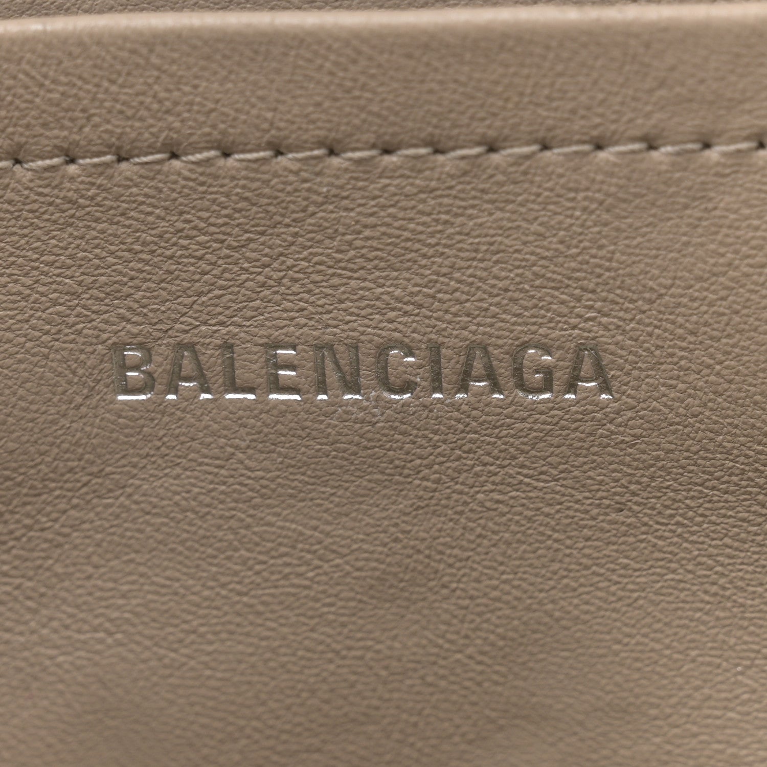 Balenciaga Nylon Lambskin Woven Small Ibiza Basket Kaki 6 of 13