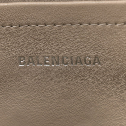 Balenciaga Nylon Lambskin Woven Small Ibiza Basket Kaki 6 of 13