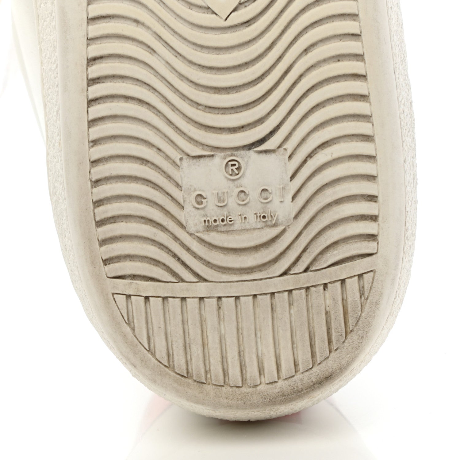 Gucci Calfskin Ayers Kingsnake Embroidered Mens Ace Sneakers 8 Green Red 6 of 9