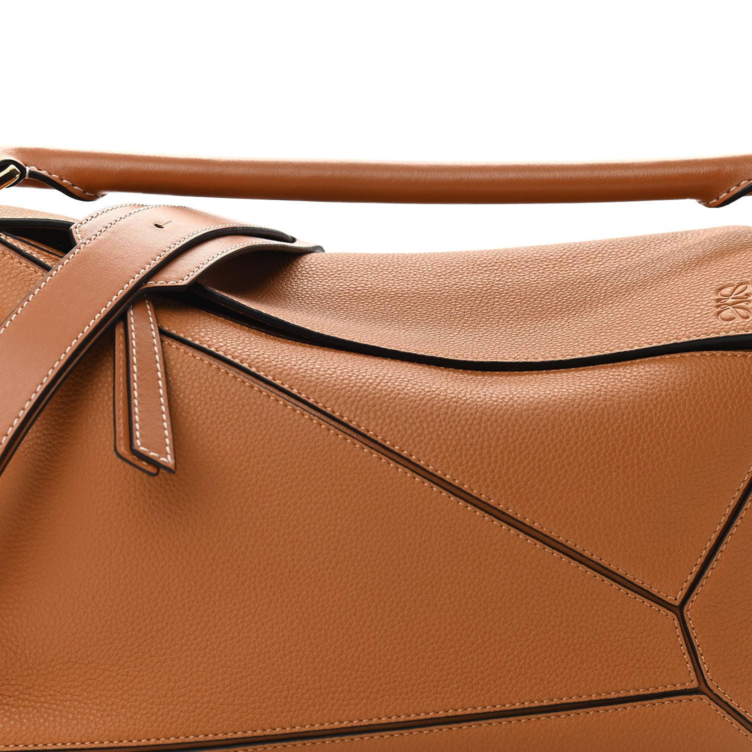 Loewe Calfskin Medium Puzzle Bag Light Caramel 7 of 9