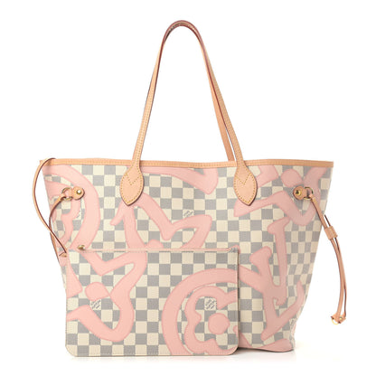 Louis Vuitton Damier Azur Tahitienne Neverfull MM 1 of 10