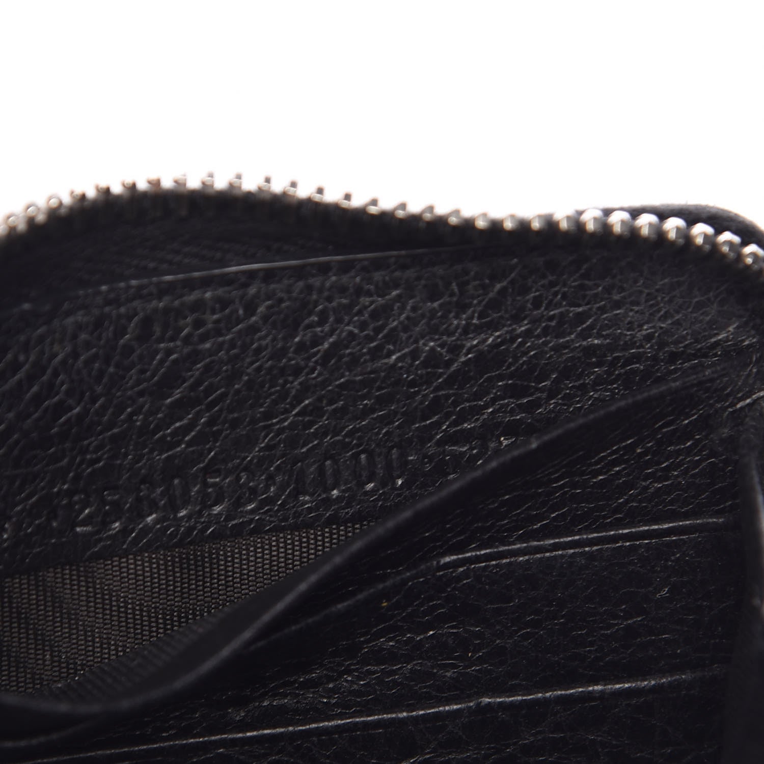 Balenciaga Agneau Giant 12 Silver Hardware Continental Zip Around Wallet Black 7 of 9