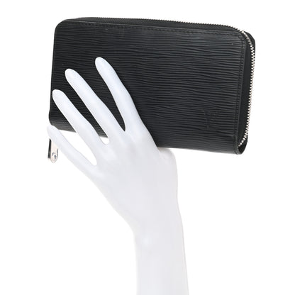 Louis Vuitton Epi Zippy Wallet Black 2 of 7