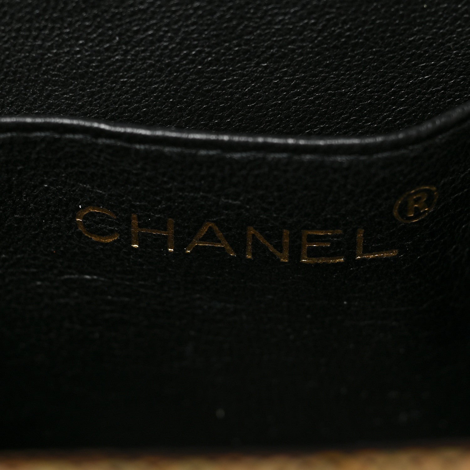 Chanel Metallic Galuchat Stingray Quilted Clutch With Chain Gold 6 of 8
