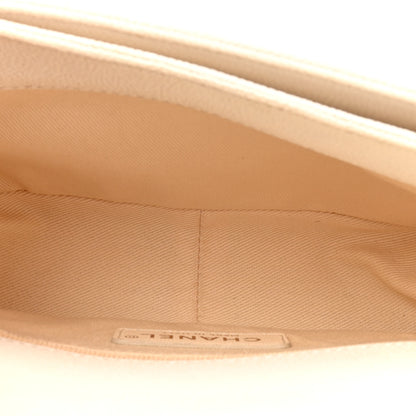 Chanel Grained Calfskin Quilted Small Cuba Top Handle Flap White 5 of 10