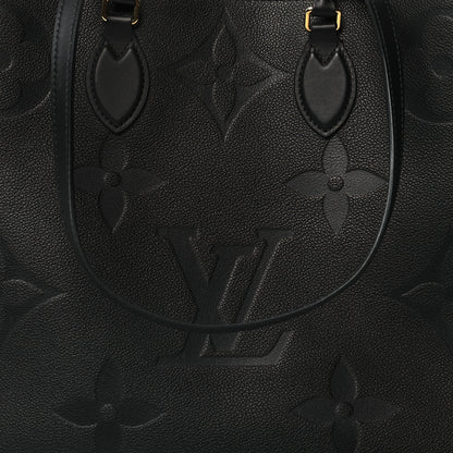Louis Vuitton Empreinte Monogram Giant Onthego GM Black 7 of 12