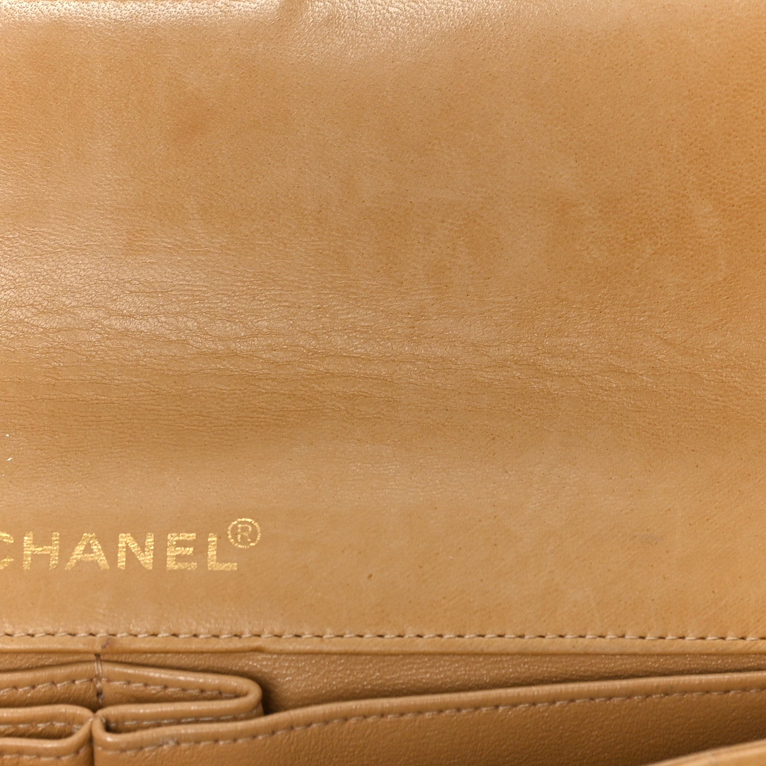 Chanel Lambskin East West Chocolate Bar Flap Beige 16 of 19
