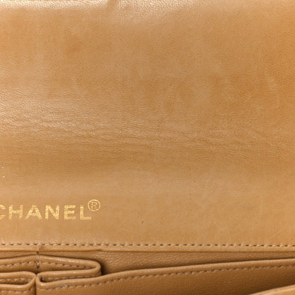 Chanel Lambskin East West Chocolate Bar Flap Beige 16 of 19