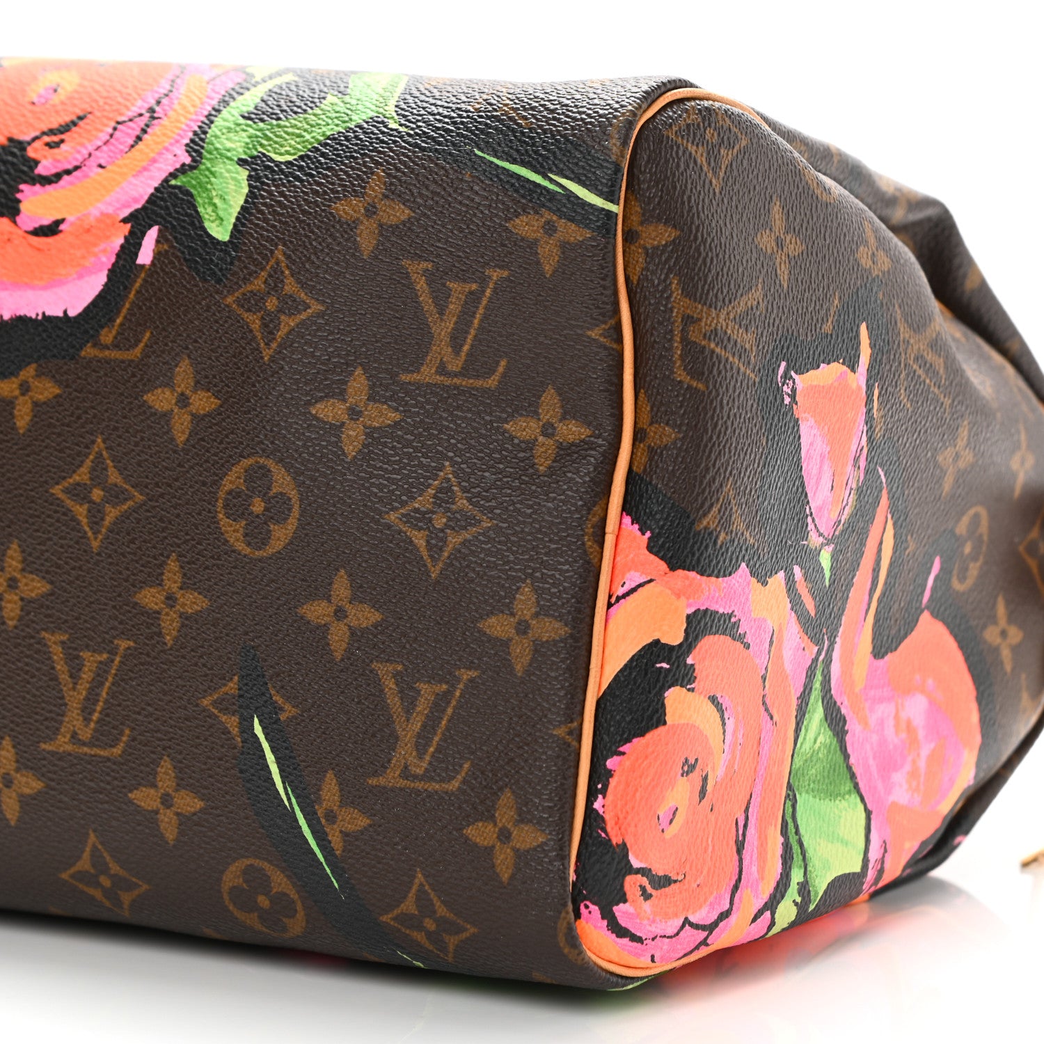 Louis Vuitton Monogram Roses Speedy 30 10 of 14