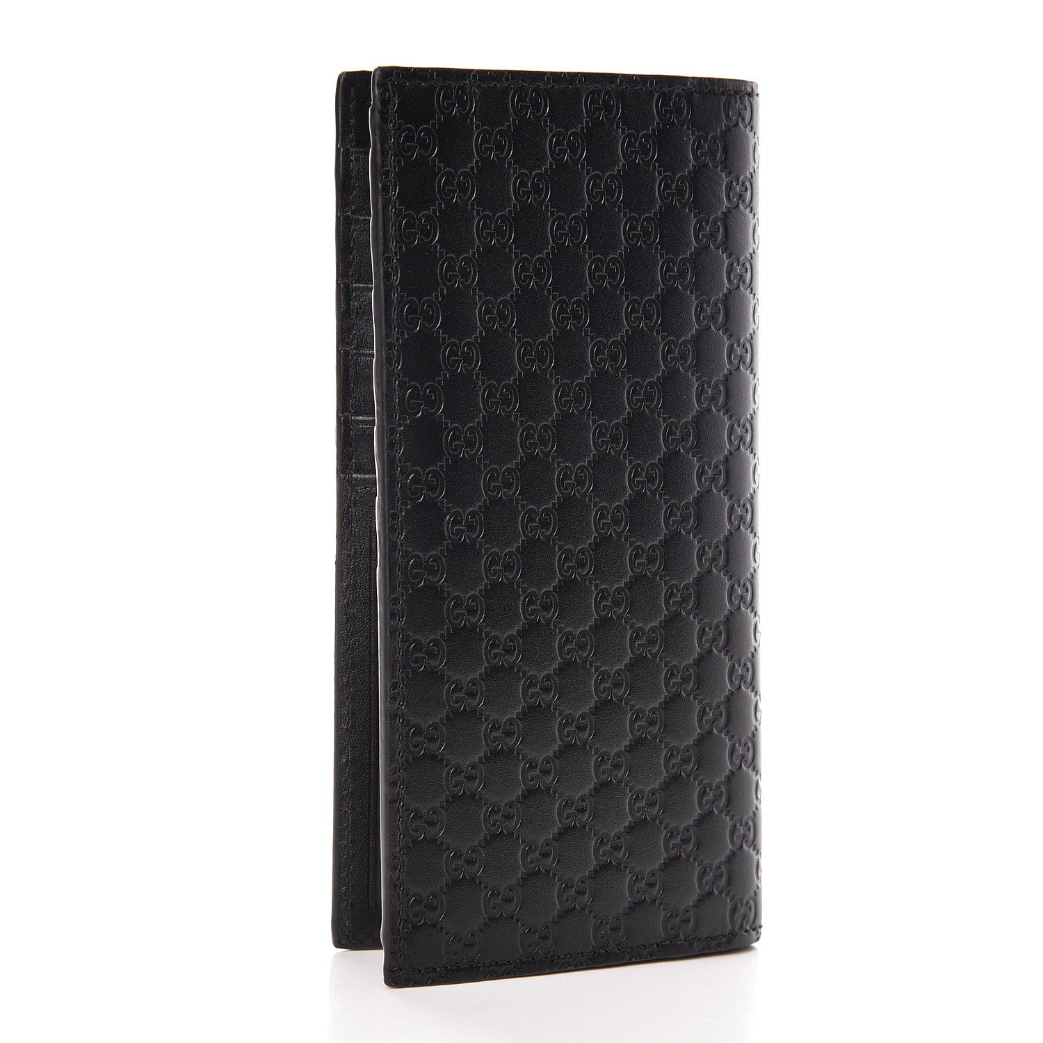 Gucci Microguccissima Bi-Fold Organizer Wallet Black 3 of 7