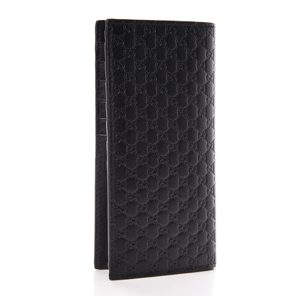 Gucci Microguccissima Bi-Fold Organizer Wallet Black 3 of 7