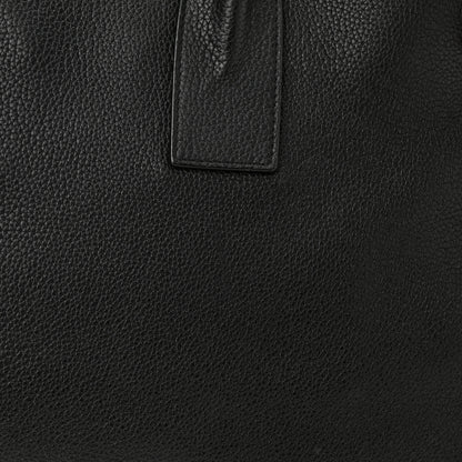 Saint Laurent Grained Calfskin Medium Souple Sac De Jour Duffle Black 9 of 9