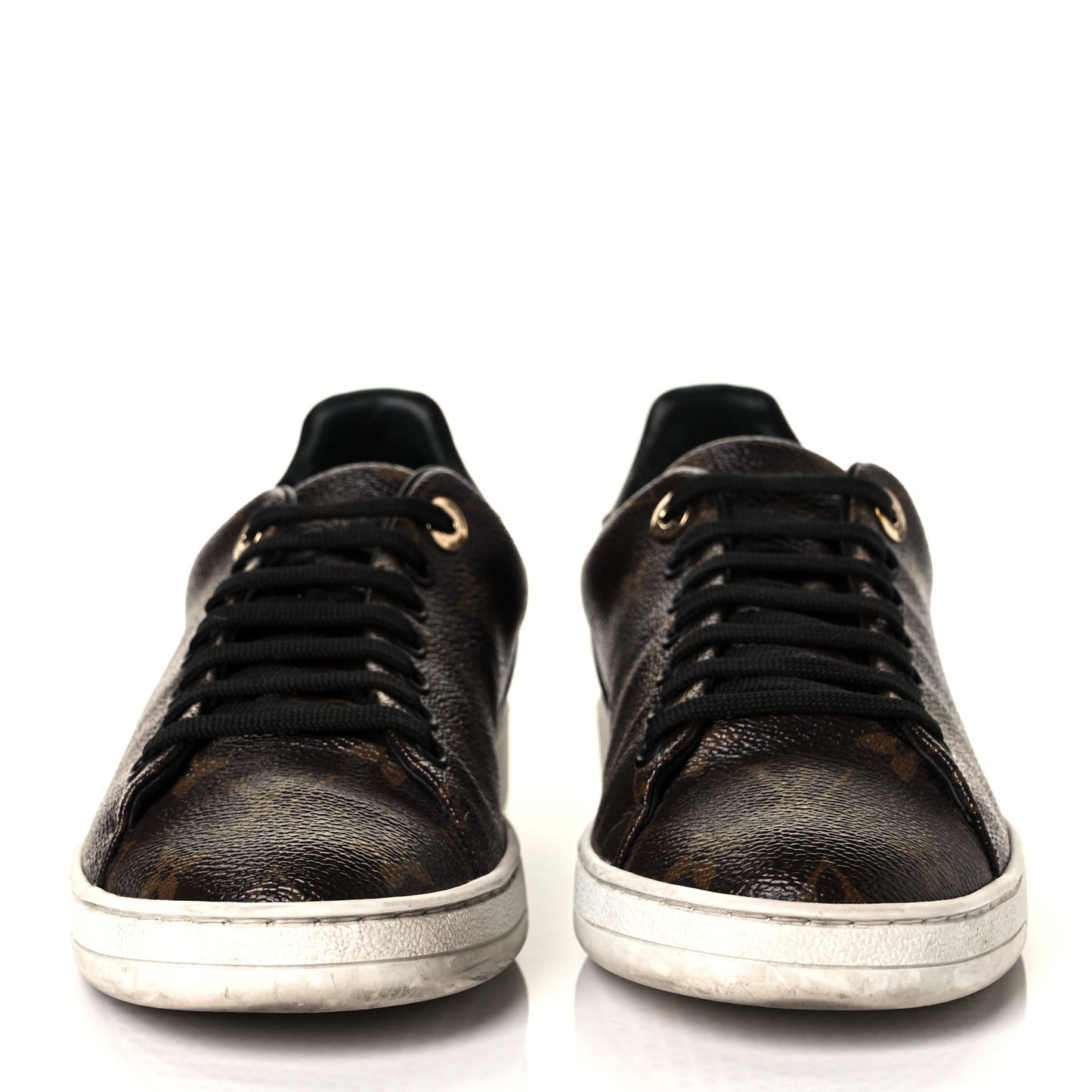 Patent Monogram Frontrow Sneakers 38