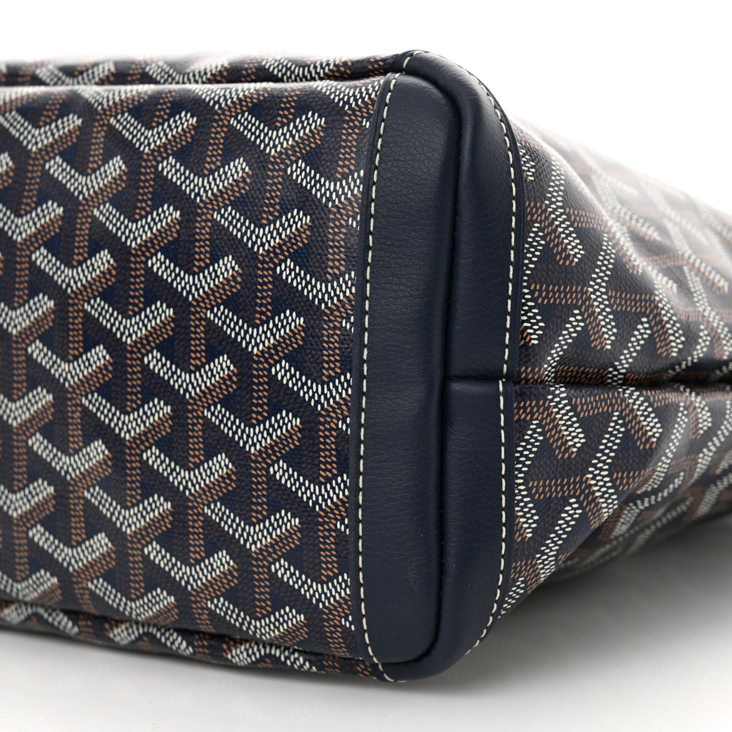 Goyard Goyardine Artois PM Navy 10 of 10